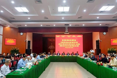Toàn cảnh hội thảo khoa học quốc gia "50 năm nền văn học, nghệ thuật Việt Nam sau ngày thống nhất đất nước (30/4/1975-30/4/2025) - Những vấn đề đặt ra và định hướng phát triển".