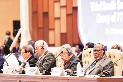 Hội nghị Phong trào Không liên kết kêu gọi giảm căng thẳng ở Trung Đông. (Ảnh TÂN HOA XÃ)