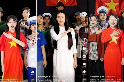 Hòa chung không khí cả nước chào mừng 79 năm Cách mạng Tháng Tám và Quốc khánh 2/9, trào lưu Tôi yêu Tổ quốc tôi được giới trẻ sôi nổi hưởng ứng.