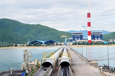 Nhà máy nhiệt điện Vũng Áng 1, từ khi hoạt động đến nay đã phát lên lưới điện quốc gia gần 39 tỷ kW giờ.