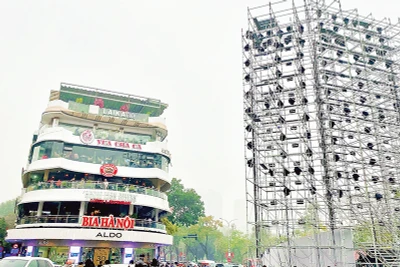 Không gian Quảng trường Đông Kinh-Nghĩa Thục cần được quy hoạch, tổ chức lại.