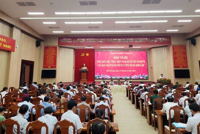 Quang cảnh hội nghị.