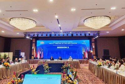 Quang cảnh phiên bế mạc Hội nghị Nhóm Tư vấn AIPA lần thứ 14.