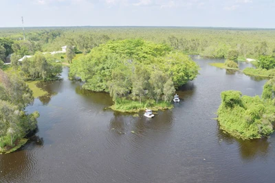 Một góc Vườn quốc gia U Minh Thượng.