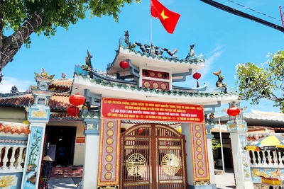 Đình thần Nguyễn Trung Trực. 