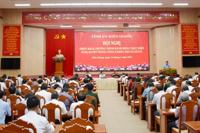 Quang cảnh hội nghị. 