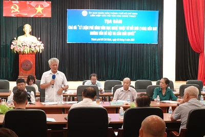 Quang cảnh buổi tọa đàm.