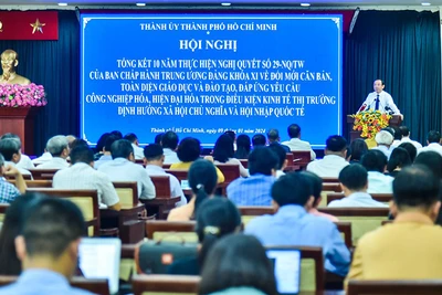 Quang cảnh hội nghị.