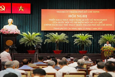 Toàn cảnh hội nghị.