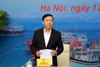 Phó Thủ tướng Trần Hồng Hà chủ trì phiên họp. (Ảnh: VGP)