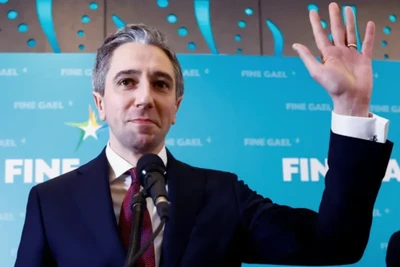 Tân Thủ tướng Ireland Simon Harris. (Ảnh: REUTERS)