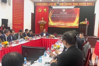 Quang cảnh hội nghị. 