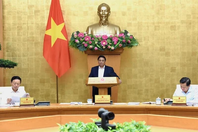 Thủ tướng chủ trì phiên họp Chính phủ thường kỳ tháng 4.