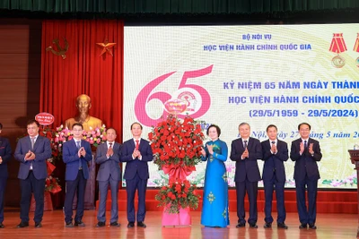 Lễ kỷ niệm 65 năm ngày thành lập Học viện Hành chính quốc gia