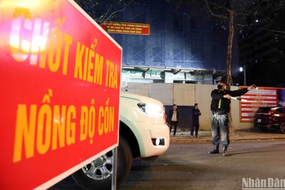 Hầu hết các ý kiến đều nhất trí với phương án cấm tuyệt đối nồng độ cồn khi lái xe. (Ảnh: THÀNH ĐẠT)