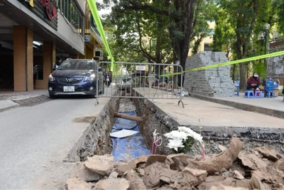 Hà Nội tiếp tục phát hiện thêm hơn 250 bộ tiểu sành, hài cốt tại phố Tây Sơn