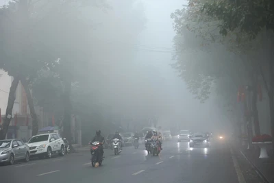 Sau ít ngày chất lượng không khí tương đối tốt nhờ gió mùa tràn xuống, từ hôm nay (12/1), chất lượng không khí ở Hà Nội và nhiều tỉnh miền bắc lại lên ngưỡng xấu (có hại cho sức khoẻ tất cả mọi người). Đợt ô nhiễm này dự kiến có thể kéo dài nhiều ngày tới.