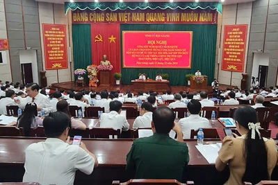 Quang cảnh hội nghị.