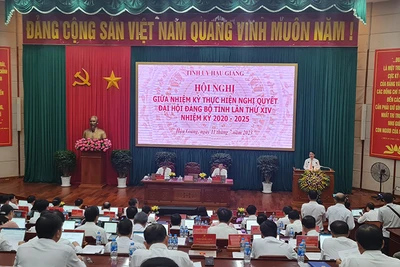 Quang cảnh hội nghị.