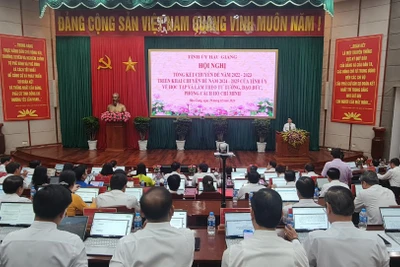 Quang cảnh hội nghị.