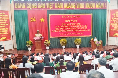 Quang cảnh hội nghị.