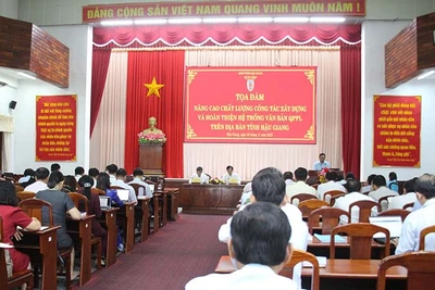 Quang cảnh buổi Tọa đàm.