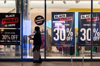 New York trong dịp Black Friday năm 2021. (Ảnh: Reuters)