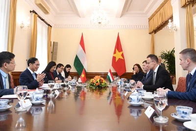 Quang cảnh cuộc hội đàm. Ảnh: VGP