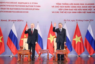 Tạo xung lực mới trong hợp tác Việt Nam-Nga trên nhiều lĩnh vực