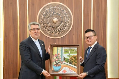 Đại sứ Iran tại Việt Nam thăm và làm việc tại Báo Nhân Dân