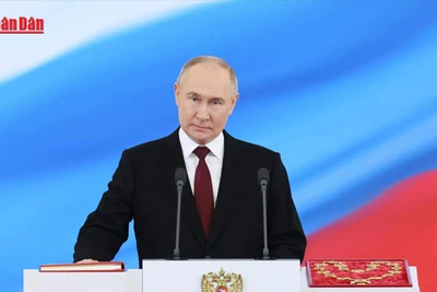 Tổng thống Nga Vladimir Putin tại Điện Kremlin, Moskva