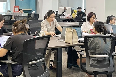 Một góc Trung tâm Đổi mới sáng tạo quốc gia (NIC).