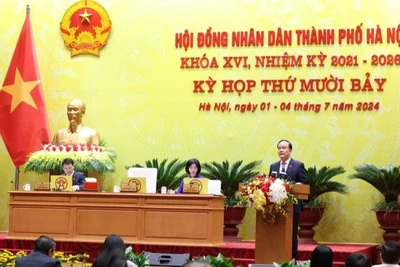 Ủy ban nhân dân thành phố Hà Nội đã trình bổ sung 201 dự án thu hồi đất tại kỳ họp thứ 17.