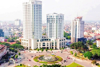 Tháp đôi Prime ở bên cạnh đường tròn trung tâm thành phố Thái Nguyên được xây dựng trên khu đất bỏ hoang nhiều năm, góp phần phát triển thương mại, dịch vụ, làm đẹp đô thị. 