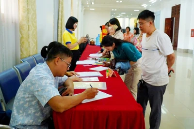 Người dân ở Lai Châu đăng ký hiến mô, bộ phận cơ thể người.