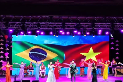 Giao lưu văn hóa Việt Nam-Brazil.