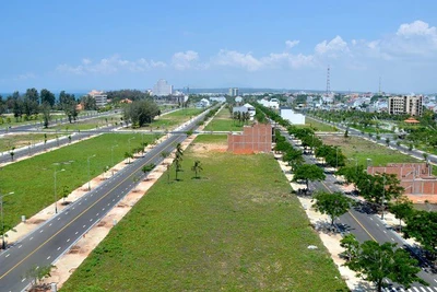 Một góc Khu đô thị du lịch phố biển Phan Thiết.