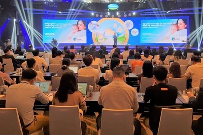 Quang cảnh lễ ký kết đối tác chiến lược. 