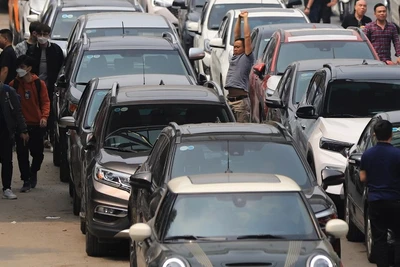Nguy cơ tái diễn tình trạng đăng kiểm ùn tắc 