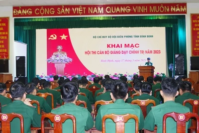 Quang cảnh hội thi.