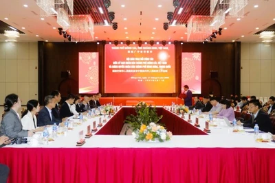 Quang cảnh cuộc Hội đàm.