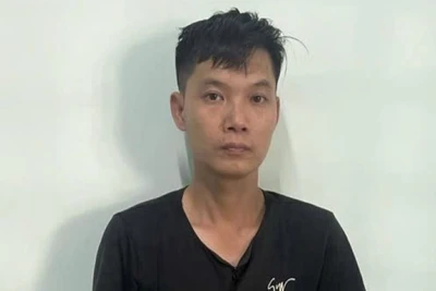 Đối tượng Bùi Văn Hùng đã bị tạm giữ. 