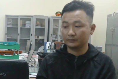 Đối tượng Trần Quốc Khánh đã bị tạm giữ.