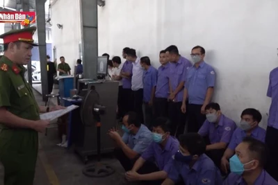 Khởi tố 11 đối tượng Trung tâm đăng kiểm 60-04D