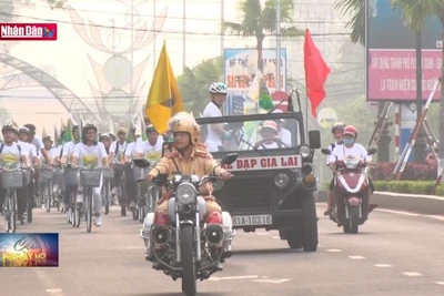 Ngày hội ''Giao thông không khói cho hành tinh xanh''
