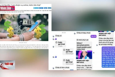Cảnh giác với lừa đảo trực tuyến