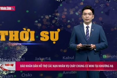 Báo Nhân Dân hỗ trợ các nạn nhân vụ cháy chung cư mini tại Khương Hạ