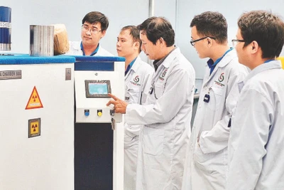 Các chuyên gia làm việc tại Trung tâm Công nghệ Sinh học Thành phố Hồ Chí Minh. (Ảnh Trung tâm Công nghệ Sinh học Thành phố Hồ Chí Minh)