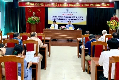 Quang cảnh buổi hội thảo.