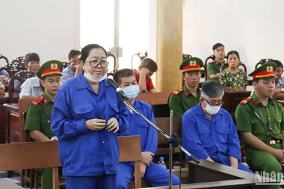 Bị cáo Nguyễn Thị Kim Hạnh.